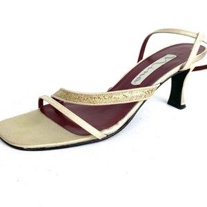 Nina brand gold sandals